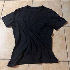 Urban Pipeline Youth XL (18/20) Solid Black Short Sleeve Tee